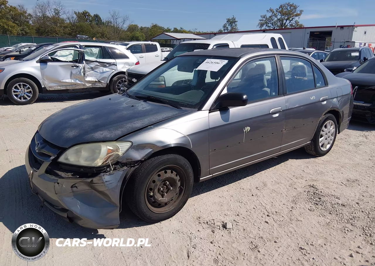 2005 Honda Civic Lx VIN:2HGES16515H594630 - 2