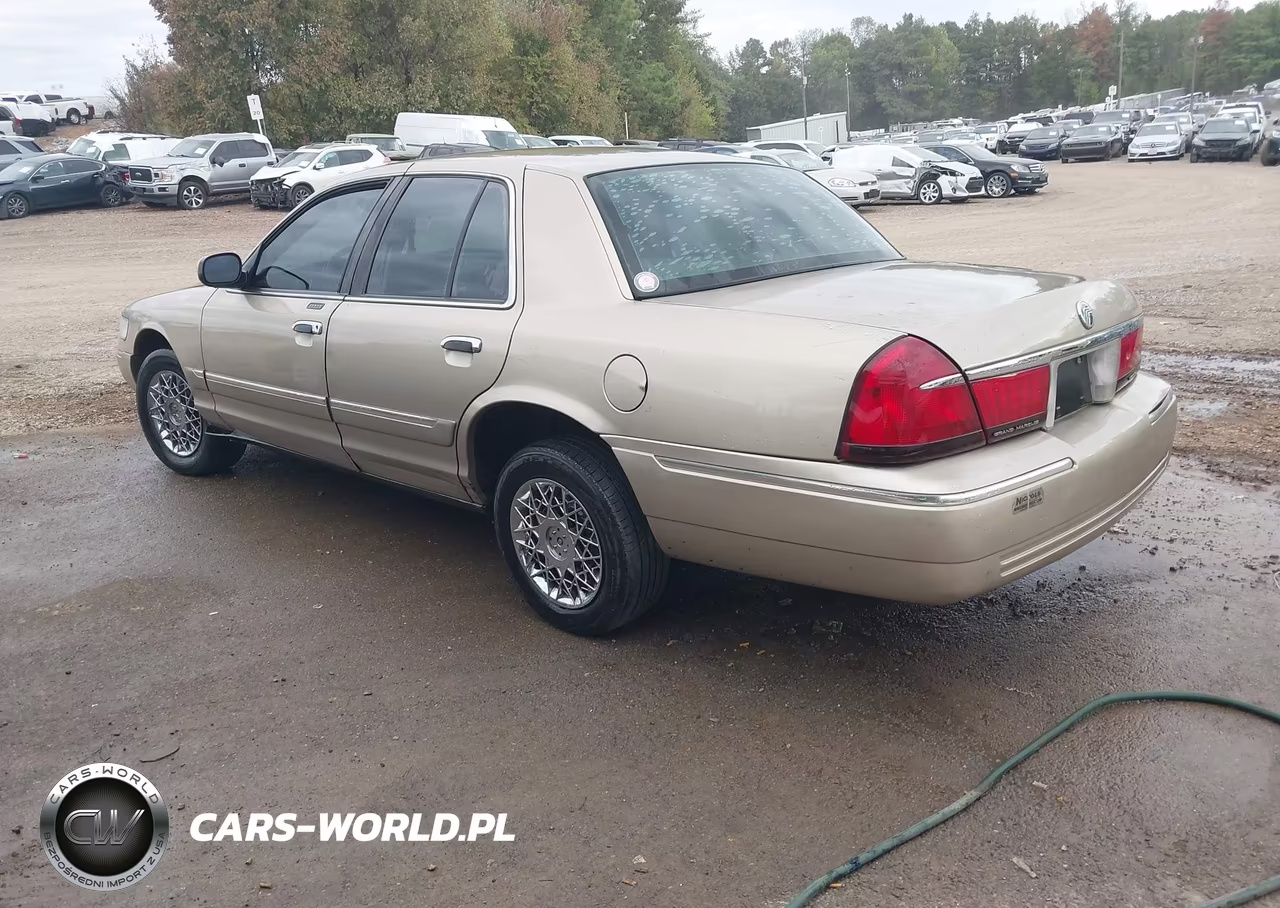 2000 Mercury Grand Marquis Gs VIN:2MEFM74W9YX724139 - 3