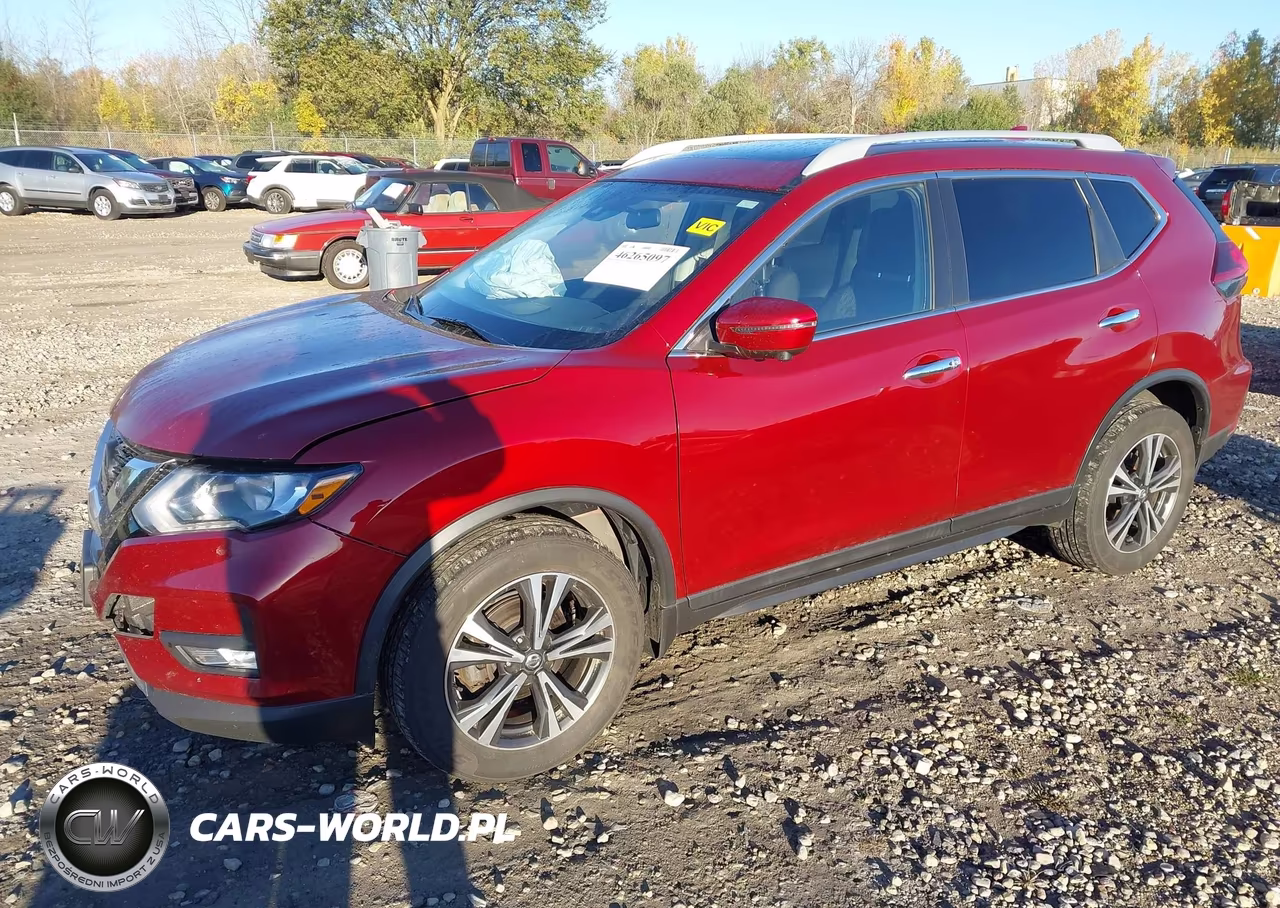 2020 Nissan Rogue Sv Intelligent Awd VIN:5N1AT2MV9LC734275 - 2