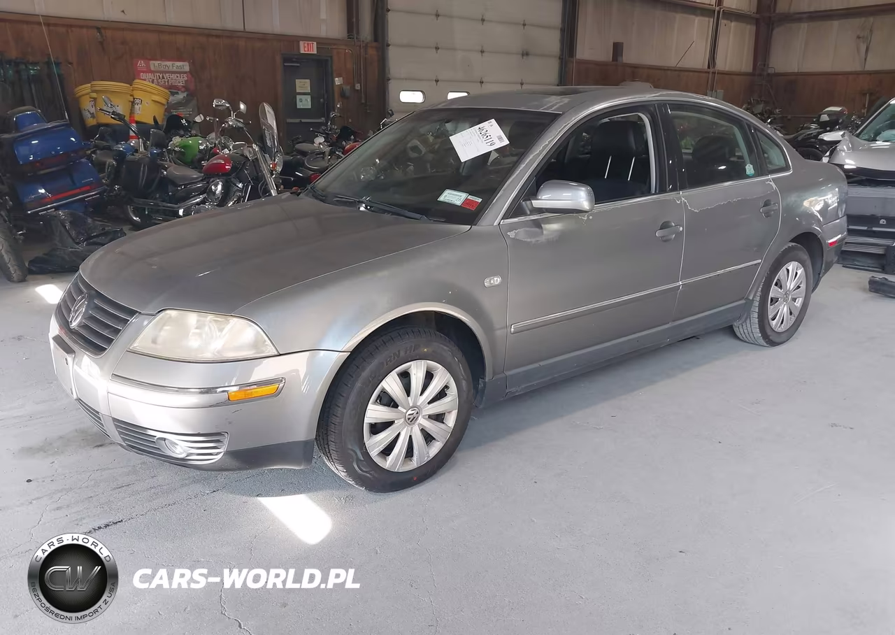 2002 Volkswagen Passat Gls VIN:WVWPD63B12P443352 - 2