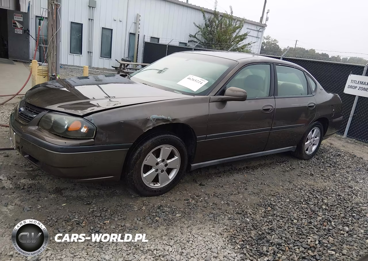 2002 Chevrolet Impala VIN:2G1WF52E229351007 - 2