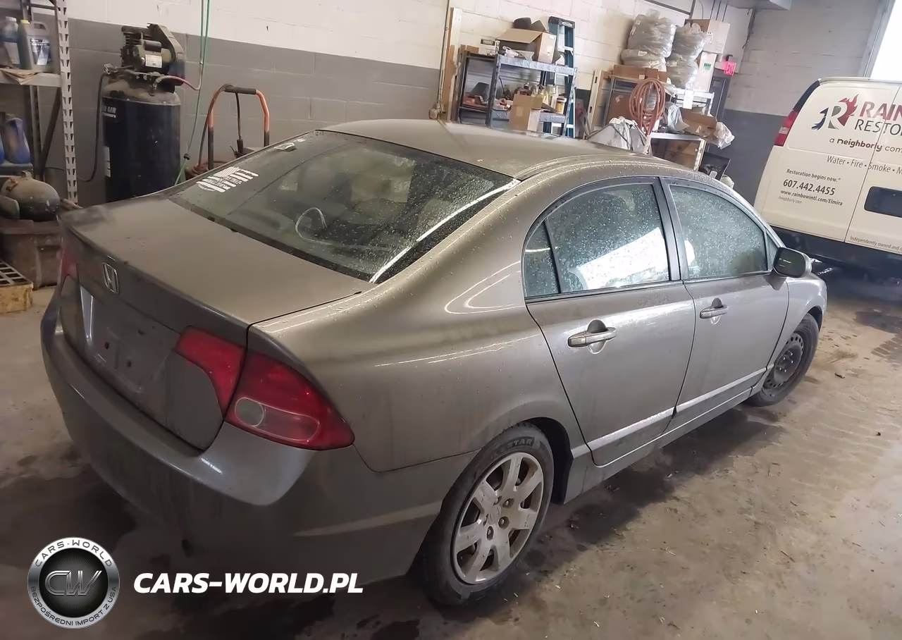 2007 Honda Civic Lx VIN:1HGFA16507L061391 - 4