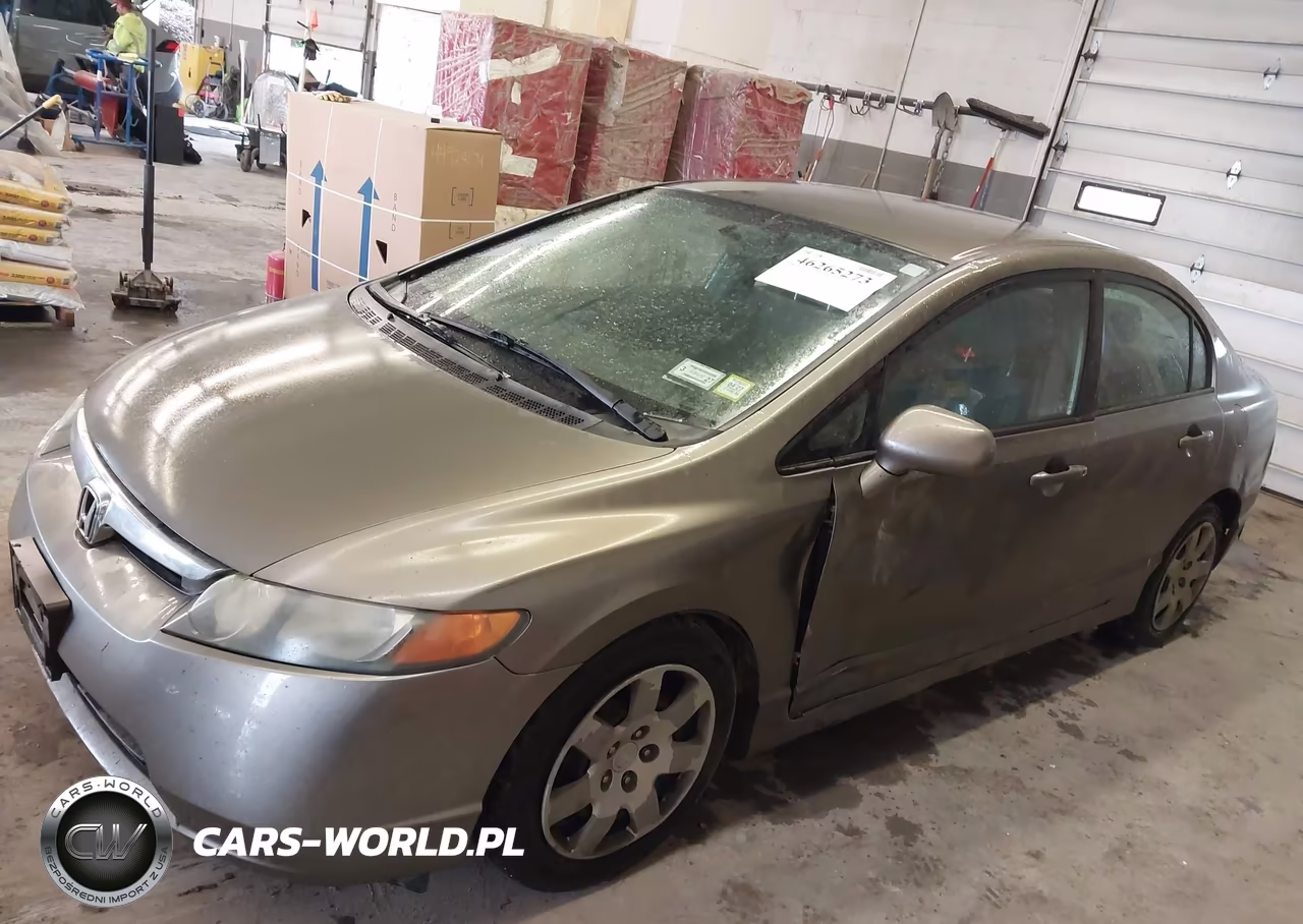 2007 Honda Civic Lx VIN:1HGFA16507L061391 - 6