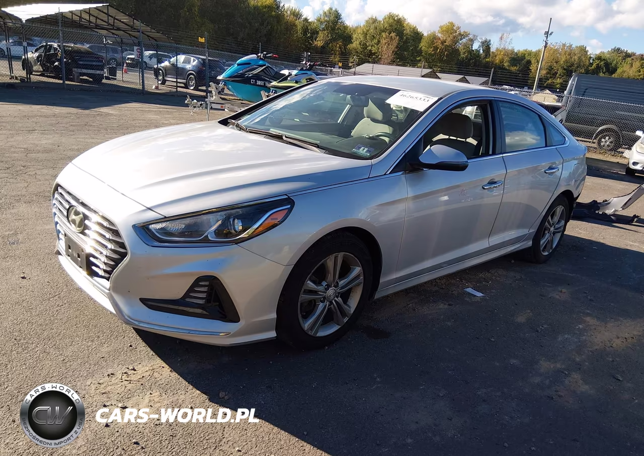 2018 Hyundai Sonata Sel VIN:5NPE34AF4JH609832 - 2