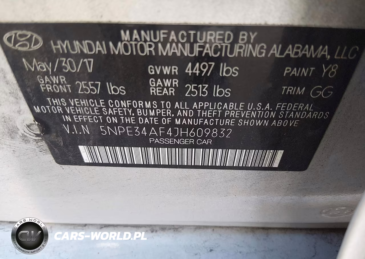 2018 Hyundai Sonata Sel VIN:5NPE34AF4JH609832 - 9