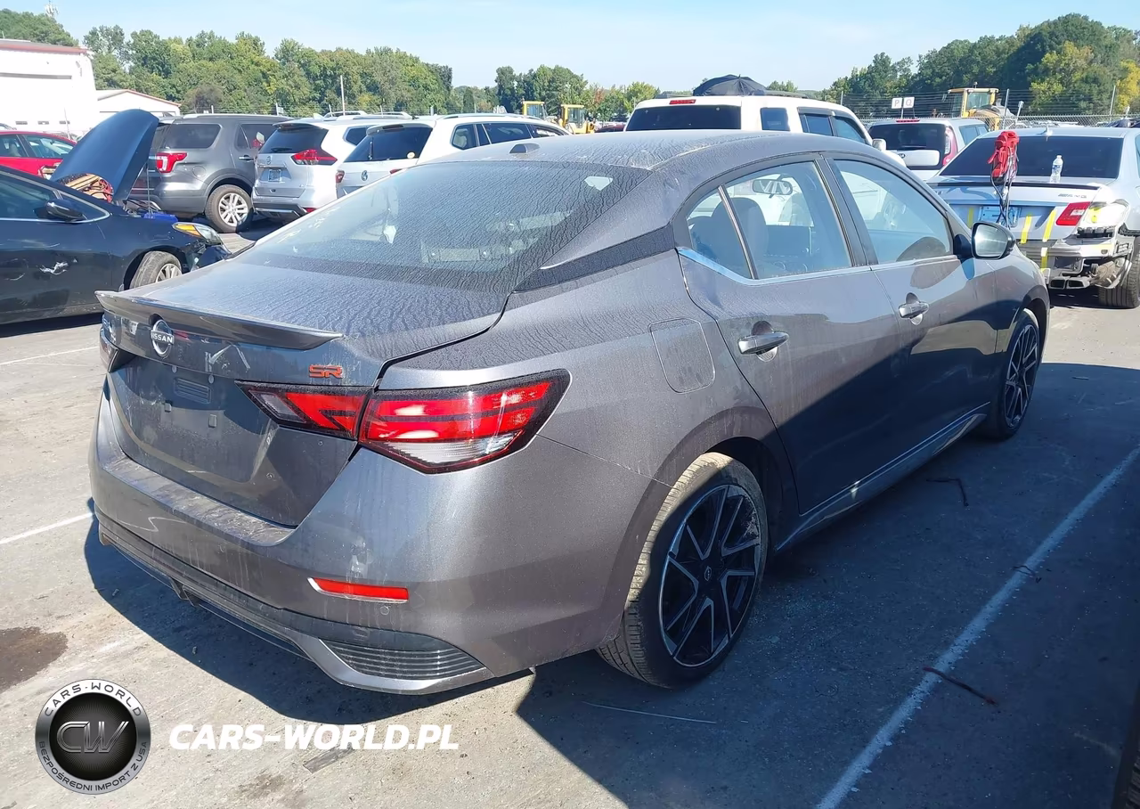 2025 Nissan Sentra Sr VIN:3N1AB8DV3SY317396 - 4