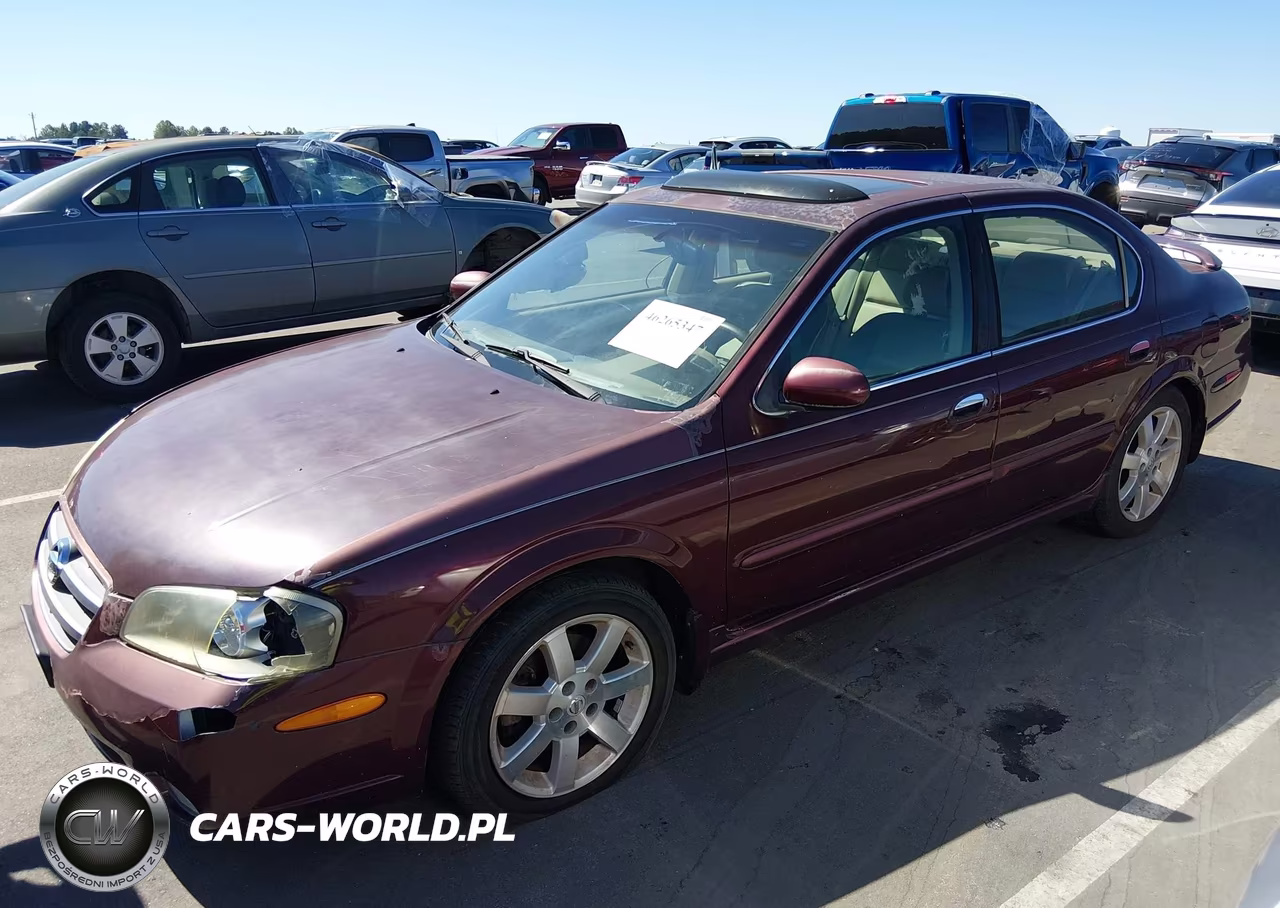 2003 Nissan Maxima Gle VIN:JN1DA31A53T436131 - 2