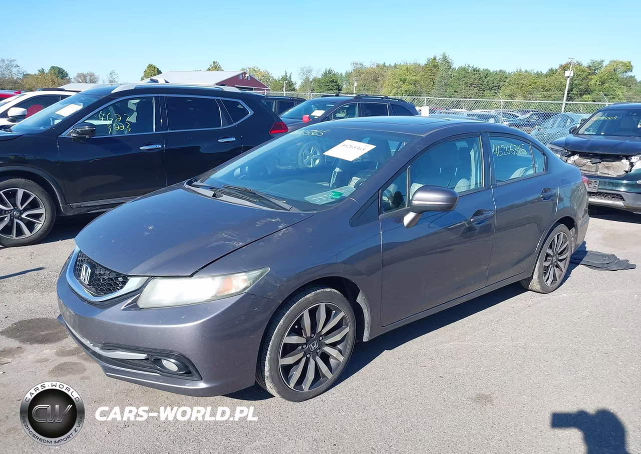 2015 Honda Civic Ex-L VIN:2HGFB2F95FH501302 - 2