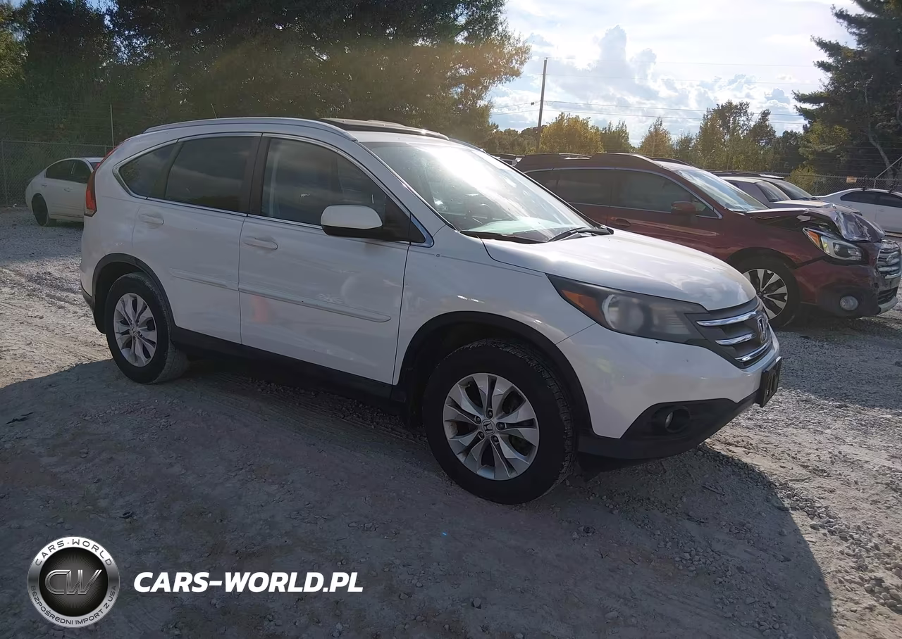 2012 Honda Cr-V Ex-L VIN:5J6RM3H70CL035231 - 1