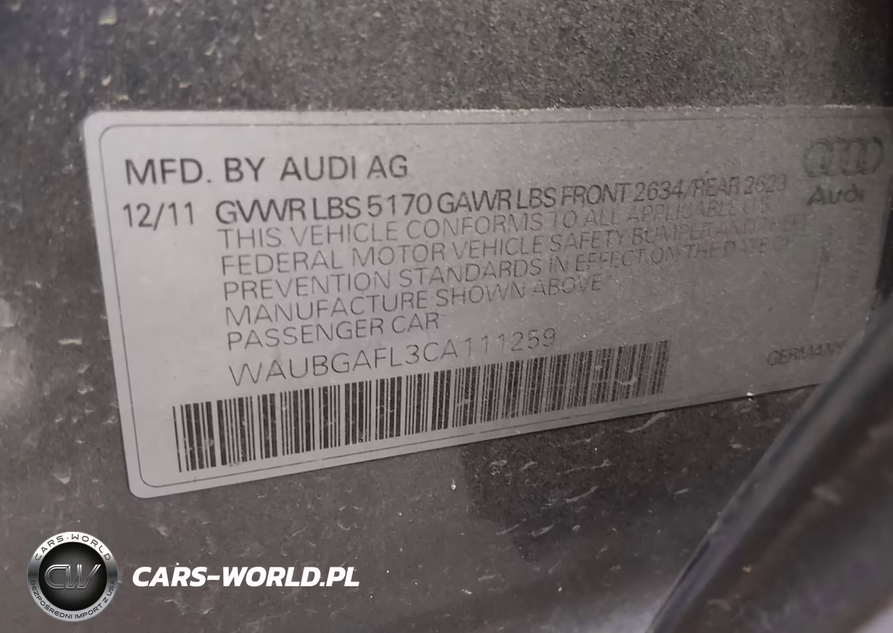 2012 Audi S4 3.0 Premium Plus VIN:WAUBGAFL3CA111259 - 9