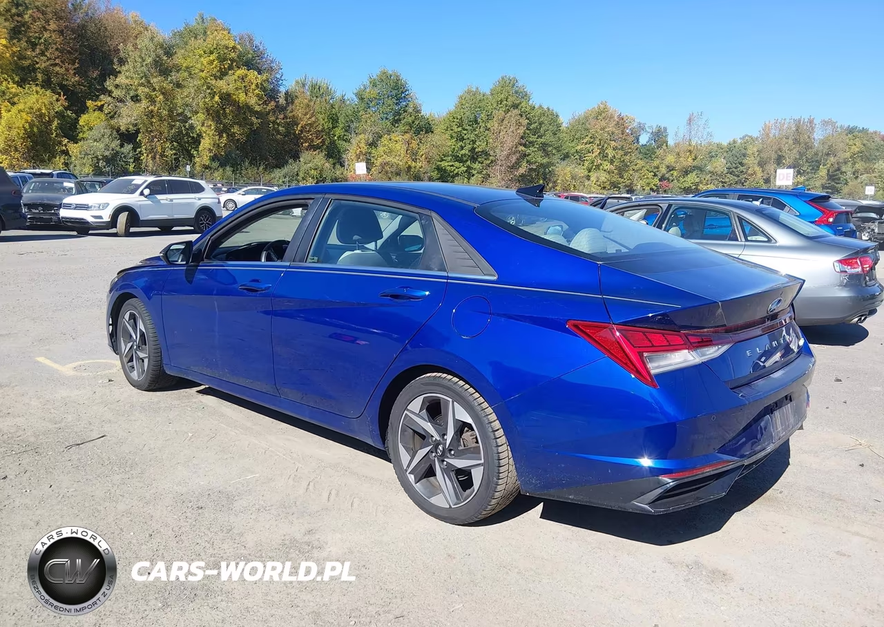 2021 Hyundai Elantra Limited VIN:KMHLP4AG2MU115933 - 3