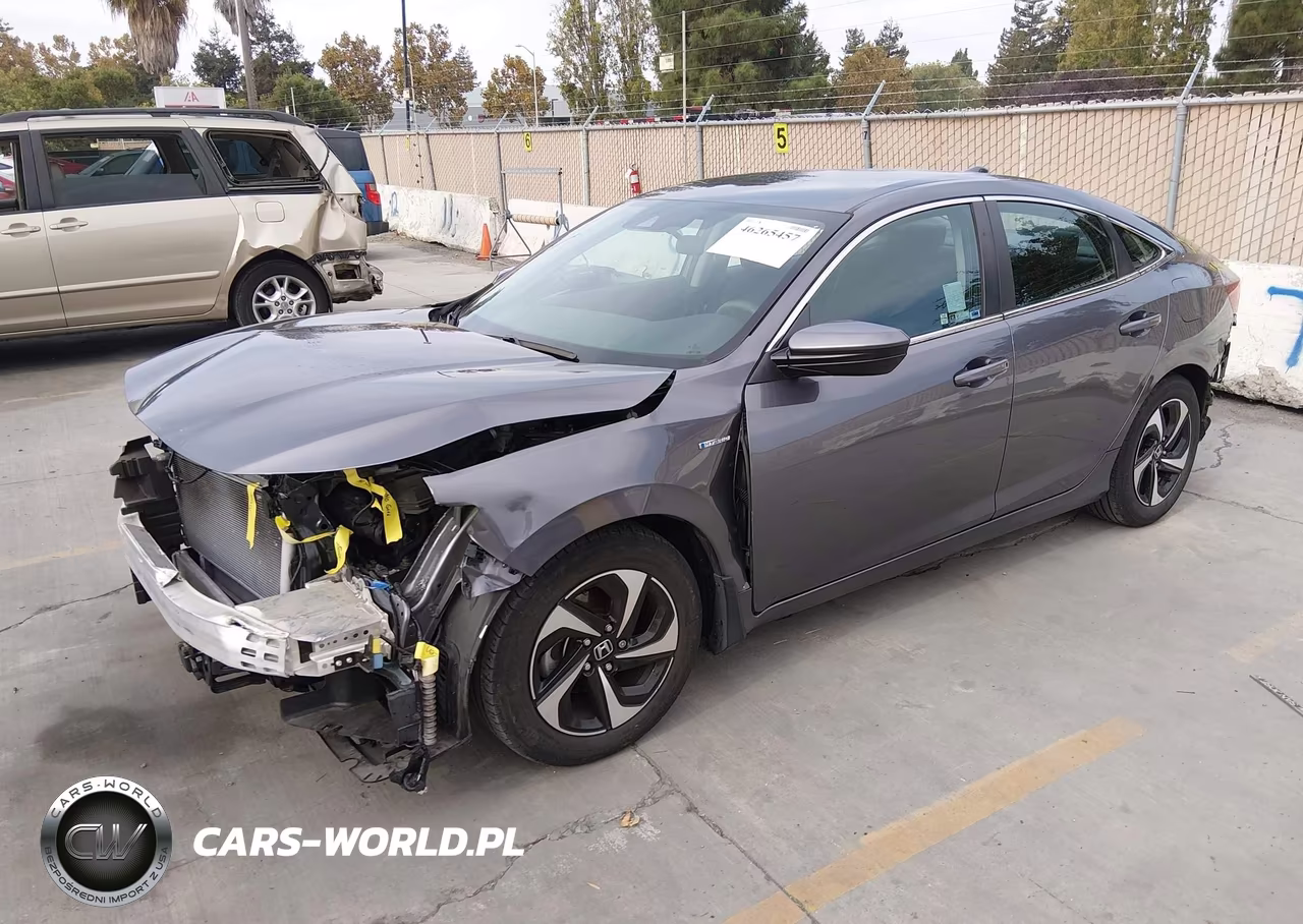 2022 Honda Insight Ex VIN:19XZE4F50NE017057 - 2