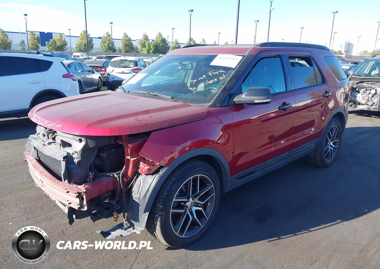 2017 Ford Explorer Sport VIN:1FM5K8GT8HGA76143 - 2