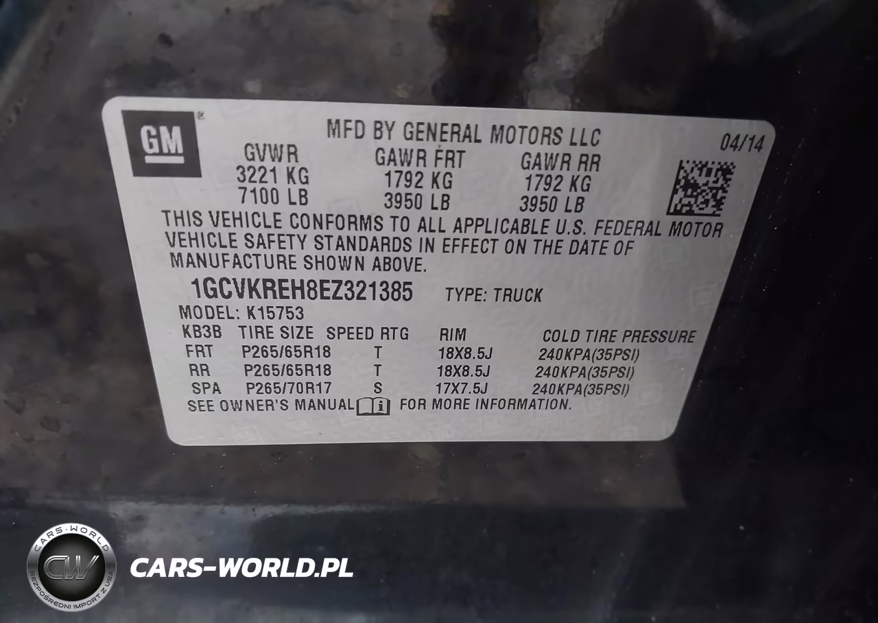 2014 Chevrolet Silverado 1500 1Lt VIN:1GCVKREH8EZ321385 - 9