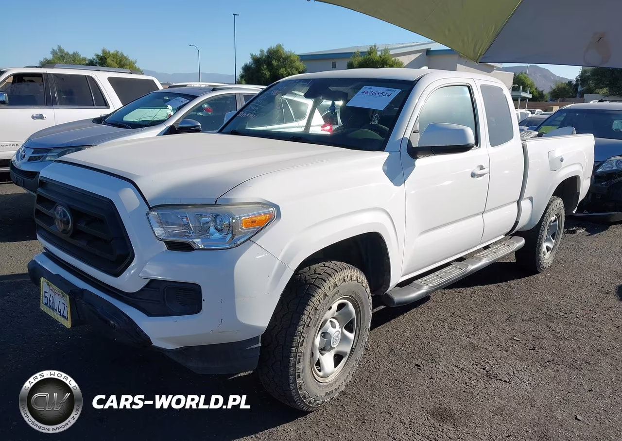 2020 Toyota Tacoma Sr VIN:3TYRX5GN6LT000673 - 2
