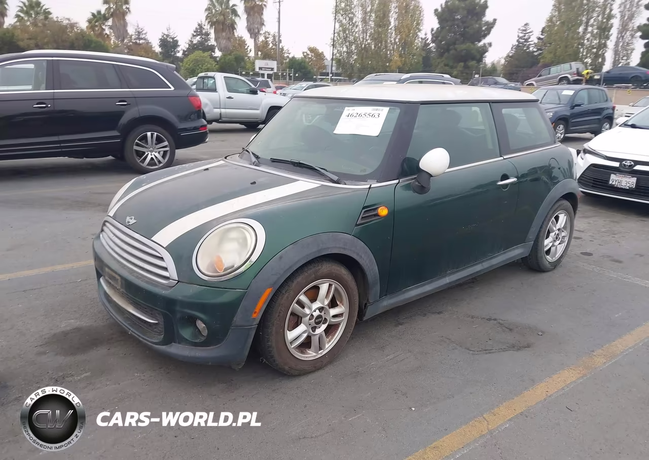 2013 Mini Hardtop Cooper VIN:WMWSU3C55DT684633 - 2
