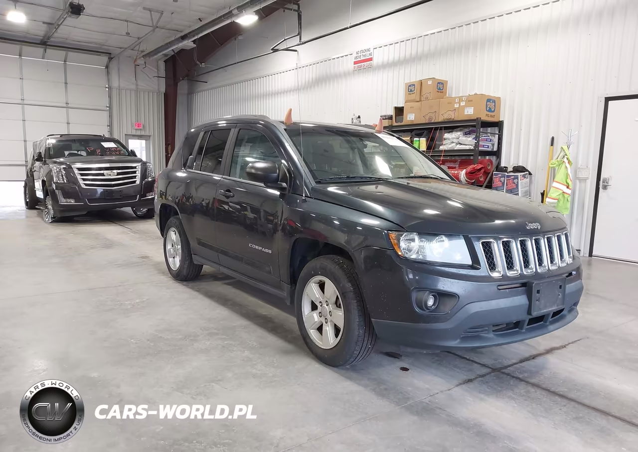 2014 Jeep Compass Sport VIN:1C4NJCBA5ED775307 - 1