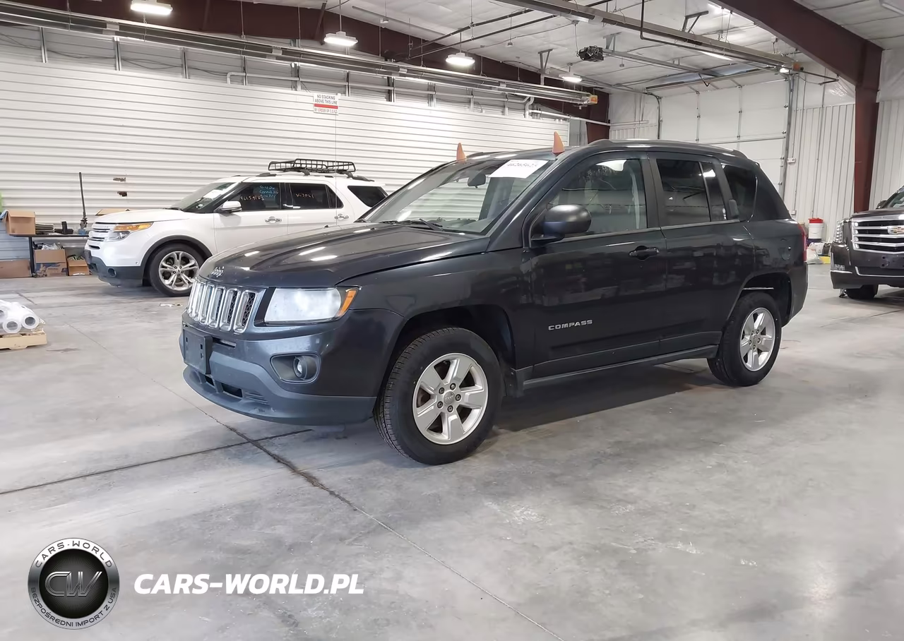 2014 Jeep Compass Sport VIN:1C4NJCBA5ED775307 - 2