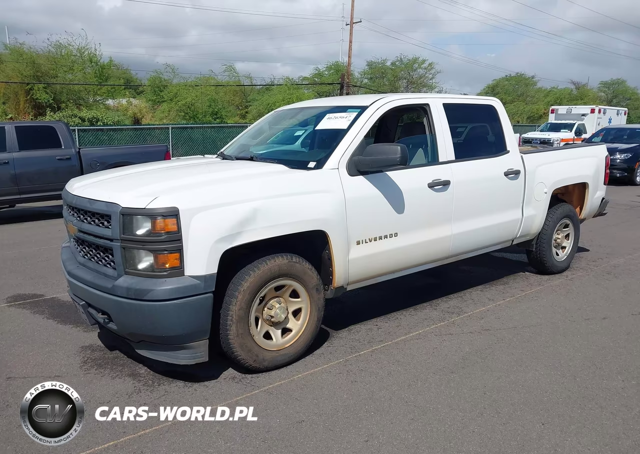 2014 Chevrolet Silverado 1500 Work Truck 1Wt VIN:3GCPCPEH2EG465363 - 2