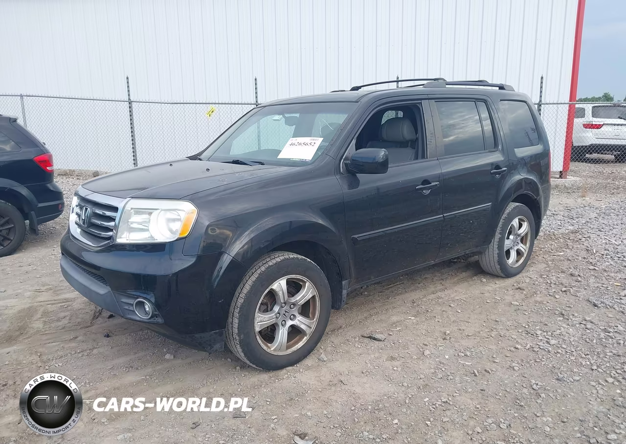 2012 Honda Pilot Ex-L VIN:5FNYF4H68CB045937 - 2