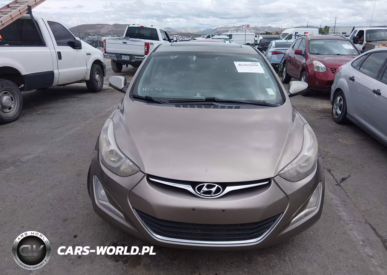 2015 Hyundai Elantra Se VIN:5NPDH4AEXFH610706 - 6