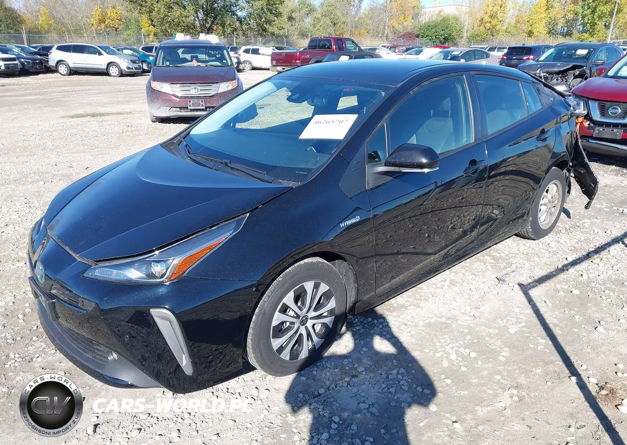 2022 Toyota Prius Xle Awd-E VIN:JTDL9MFU3N3041541 - 2