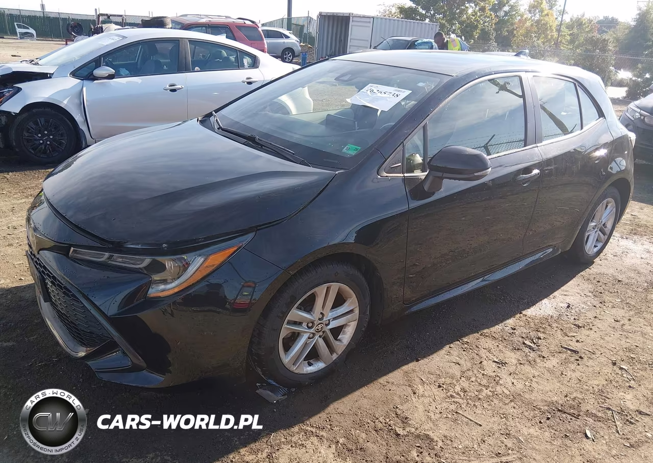 2019 Toyota Corolla Se VIN:JTNK4RBE4K3050813 - 2