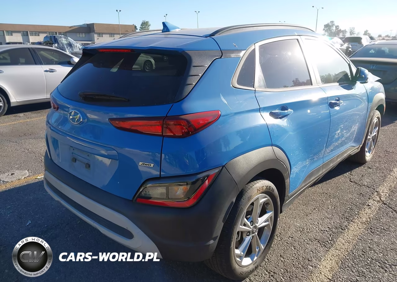2022 Hyundai Kona Sel VIN:KM8K6CABXNU914650 - 4