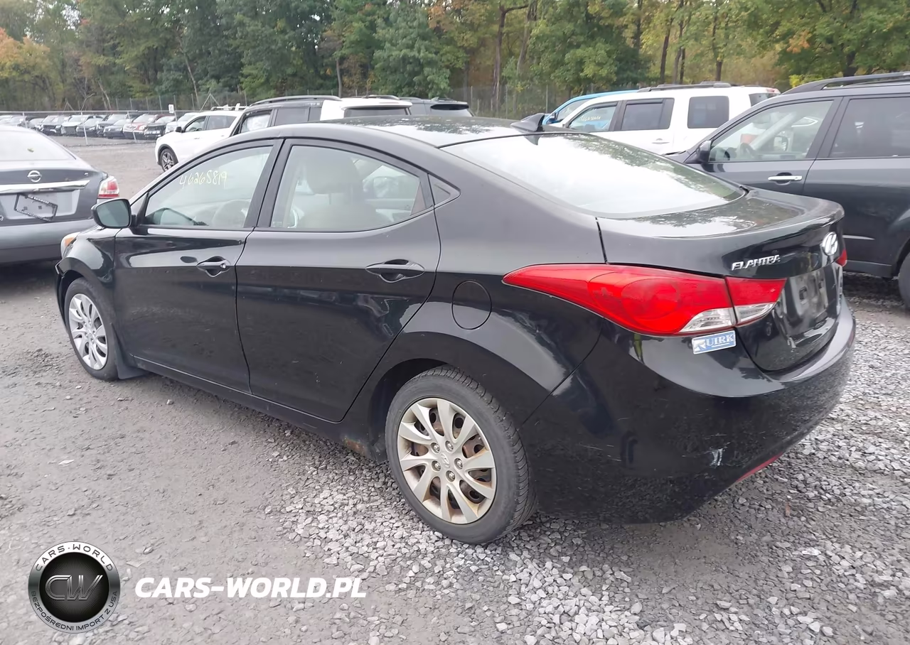 2012 Hyundai Elantra Gls VIN:5NPDH4AE8CH116811 - 3