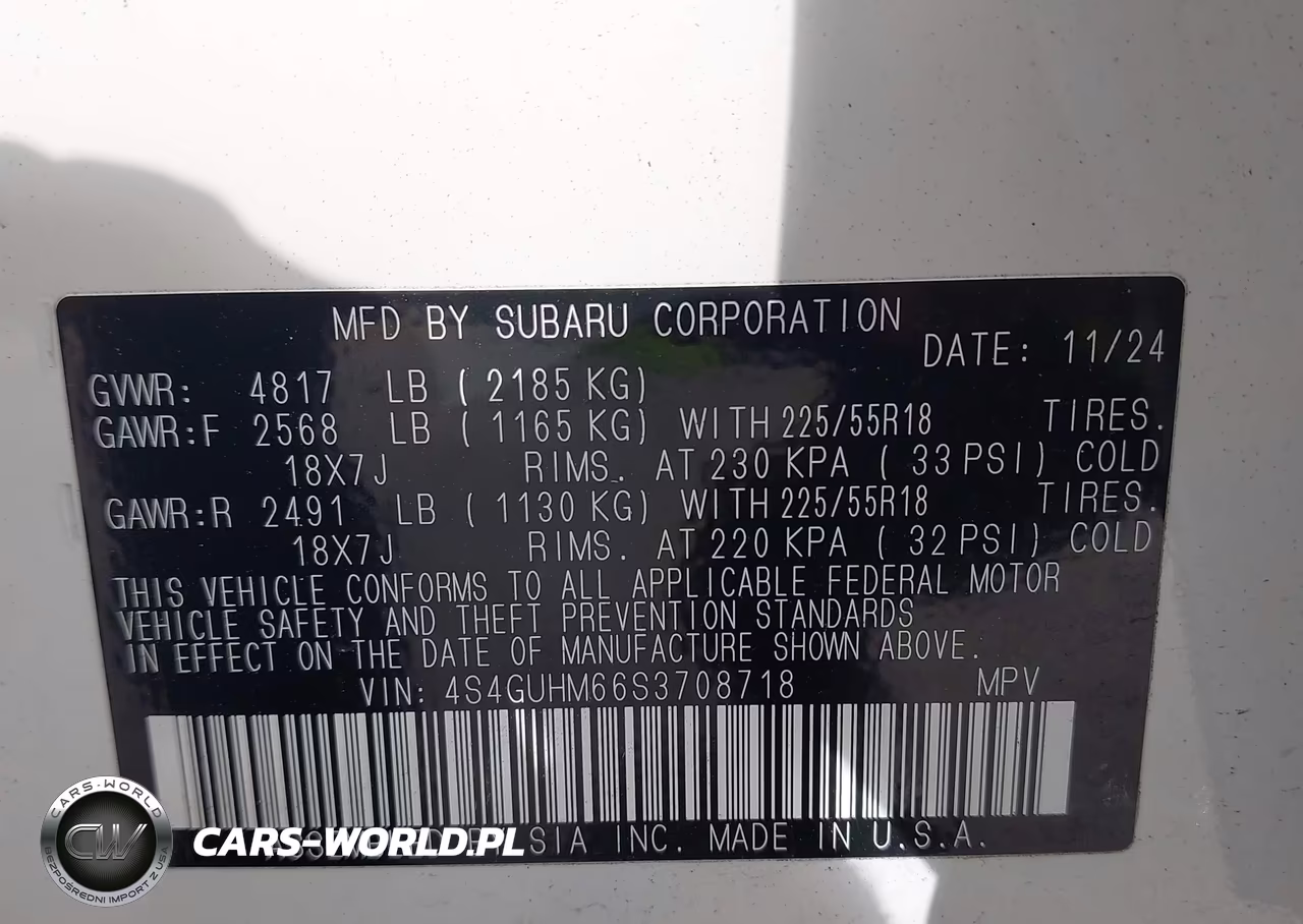 2025 Subaru Crosstrek Limited VIN:4S4GUHM66S3708718 - 9