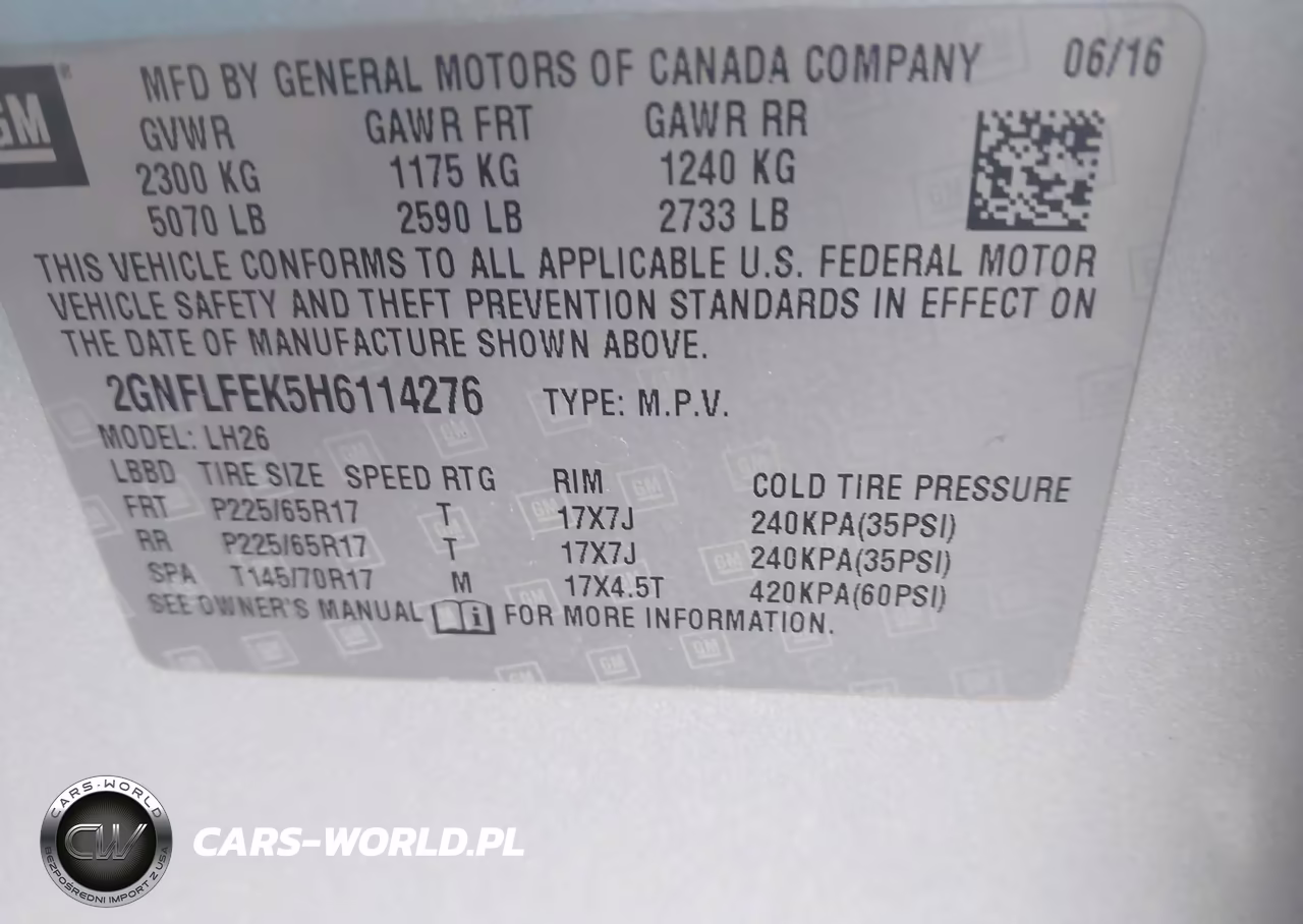 2017 Chevrolet Equinox Lt VIN:2GNFLFEK5H6114276 - 9