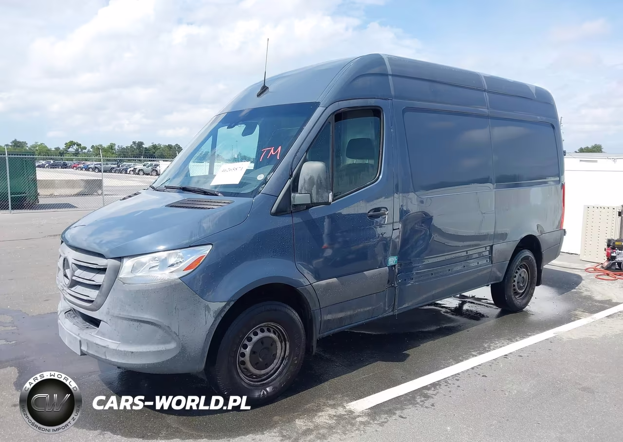 2019 Mercedes-Benz Sprinter 2500 Standard Roof V6 VIN:WD4PF0CDXKP053297 - 2