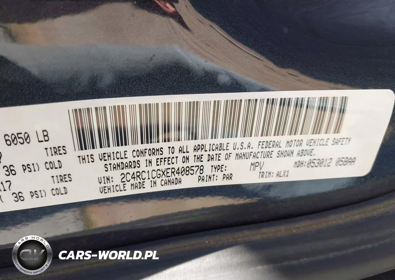 2014 Chrysler Town & Country Touring-L VIN:2C4RC1CGXER408578 - 9