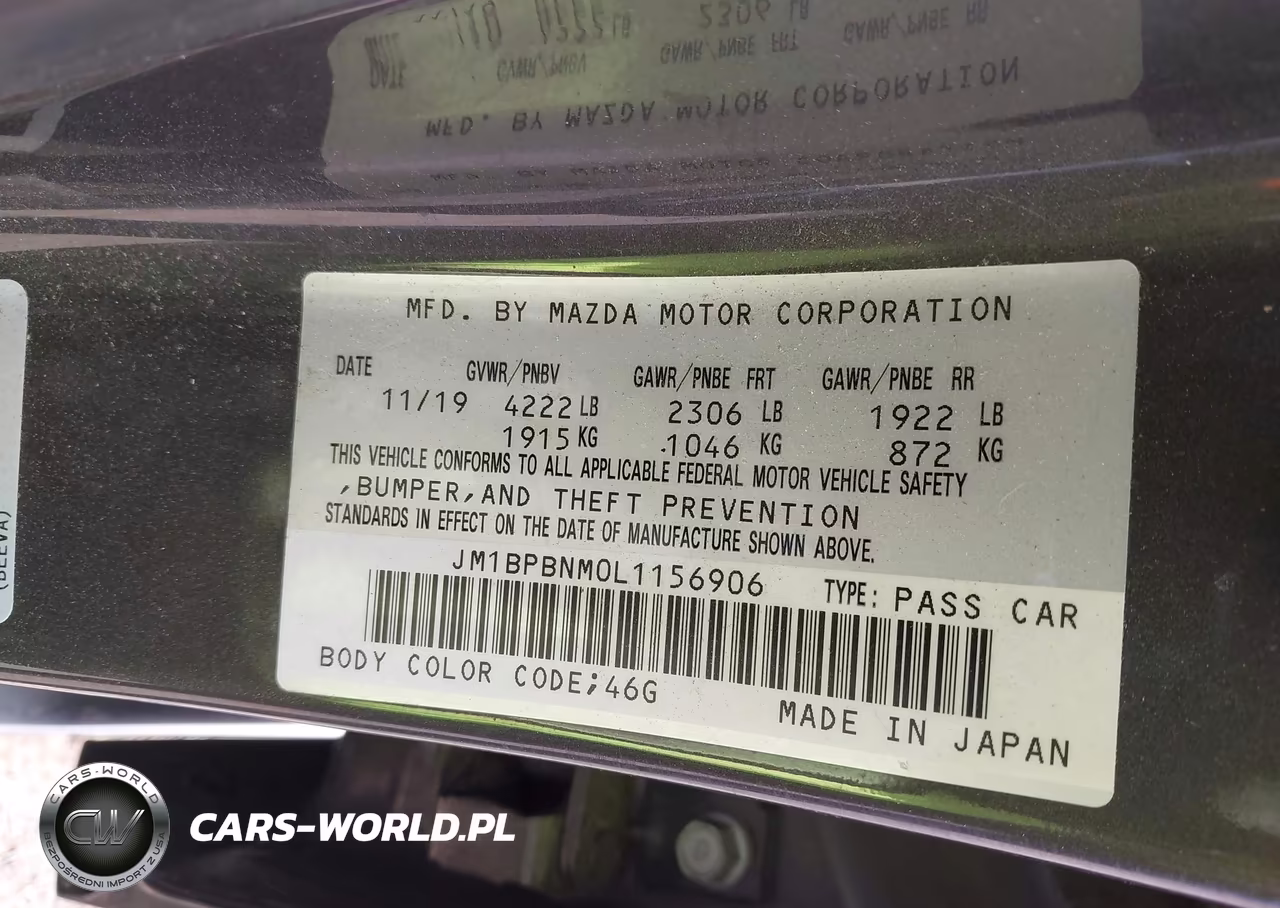 2020 Mazda Mazda3 Premium Package VIN:JM1BPBNM0L1156906 - 9