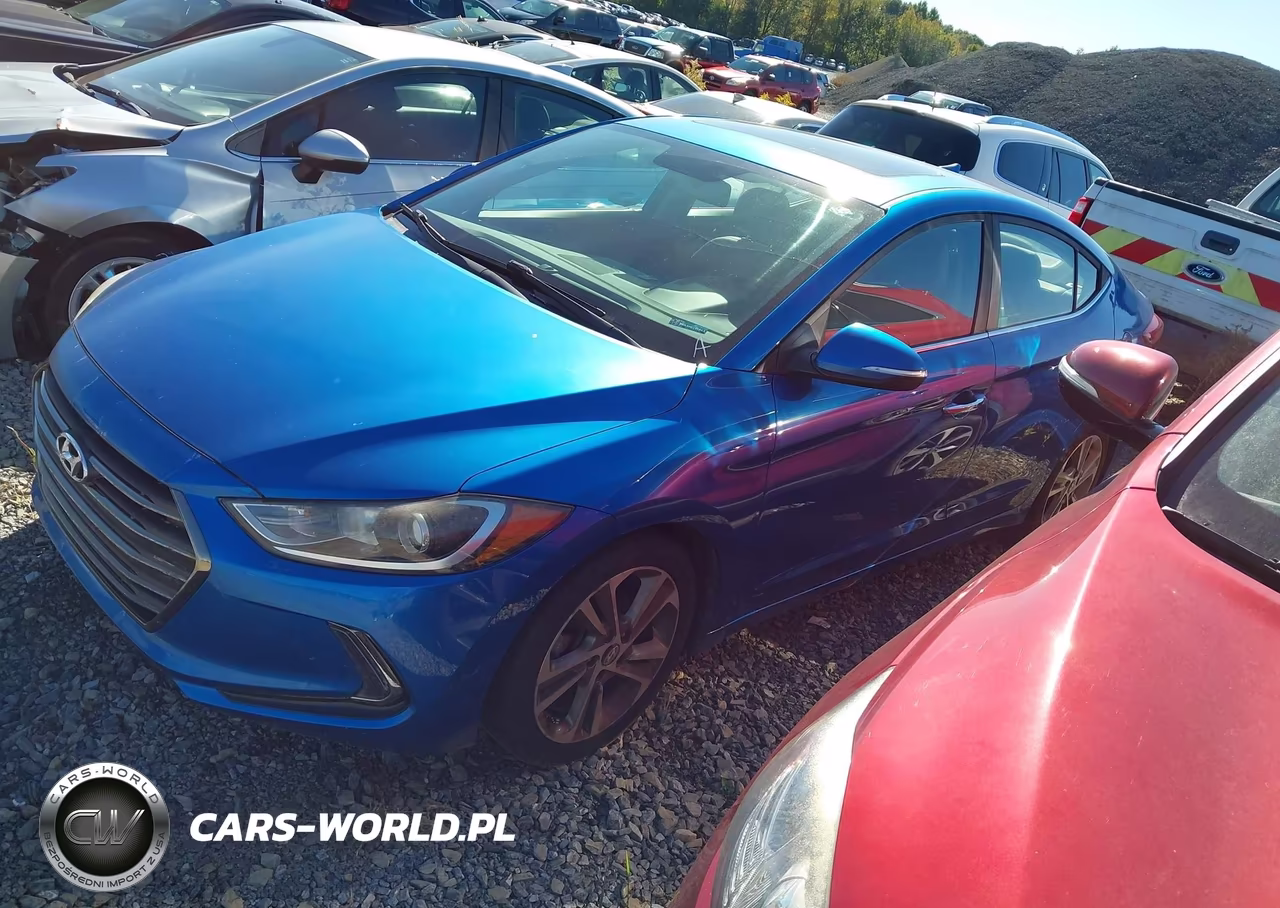 2017 Hyundai Elantra Limited VIN:5NPD84LF5HH051767 - 2