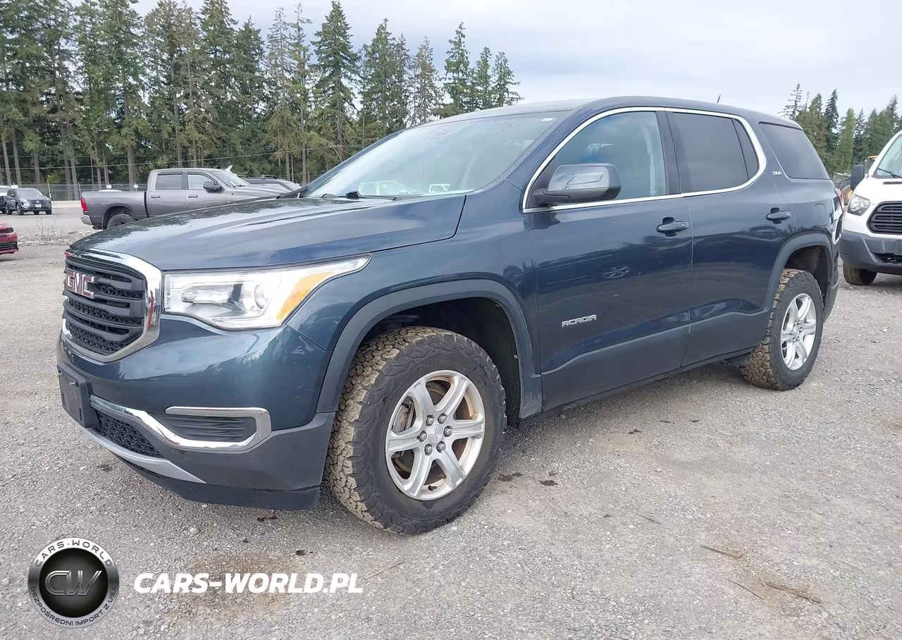2019 GMC Acadia Sle-1 VIN:1GKKNRLA3KZ255411 - 2