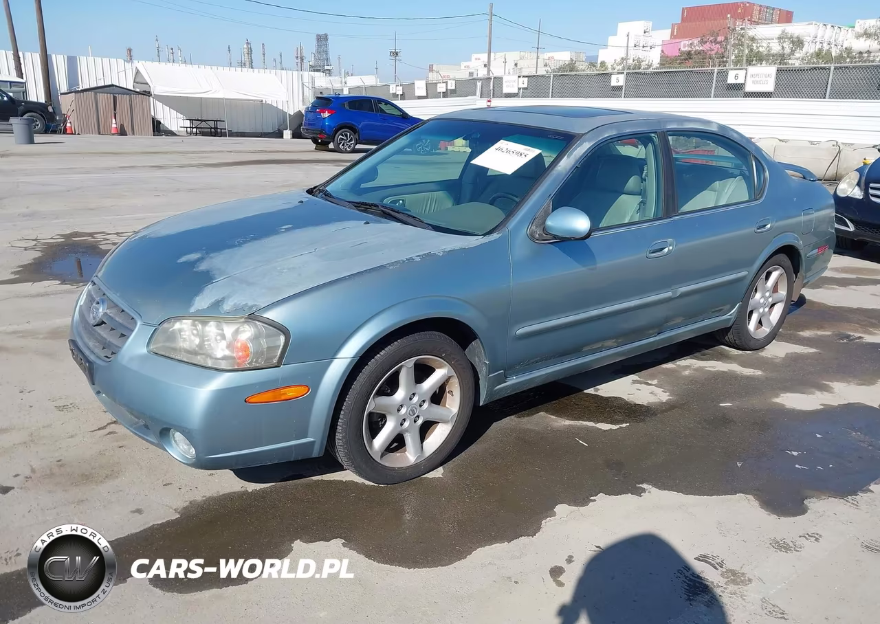 2002 Nissan Maxima Se VIN:JN1DA31A52T302217 - 2