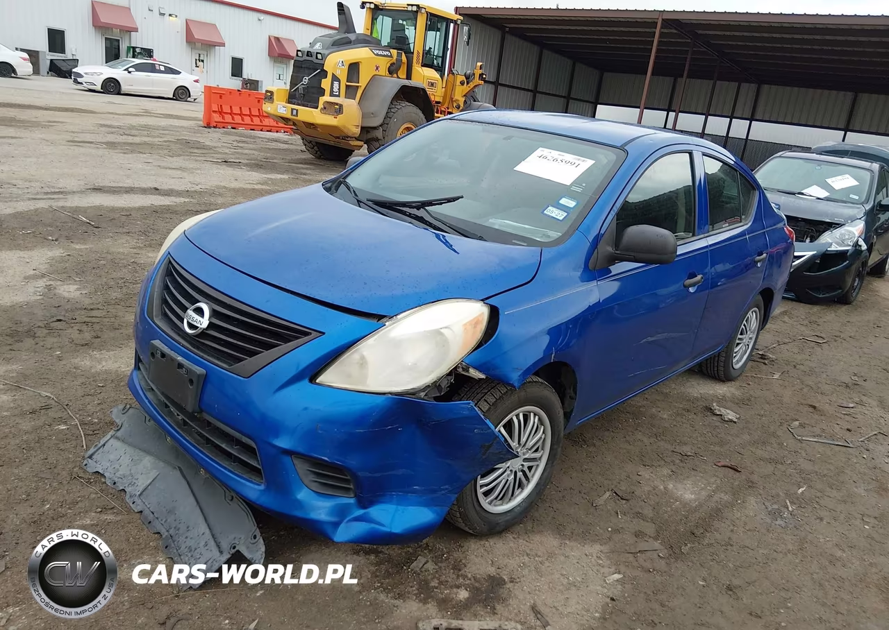 2013 Nissan Versa S Plus VIN:3N1CN7AP9DL818826 - 2