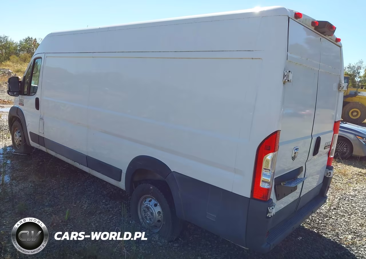 2017 Ram Promaster 3500 Cargo Van High Roof 159 Wb Ext VIN:3C6URVJGXHE551238 - 3