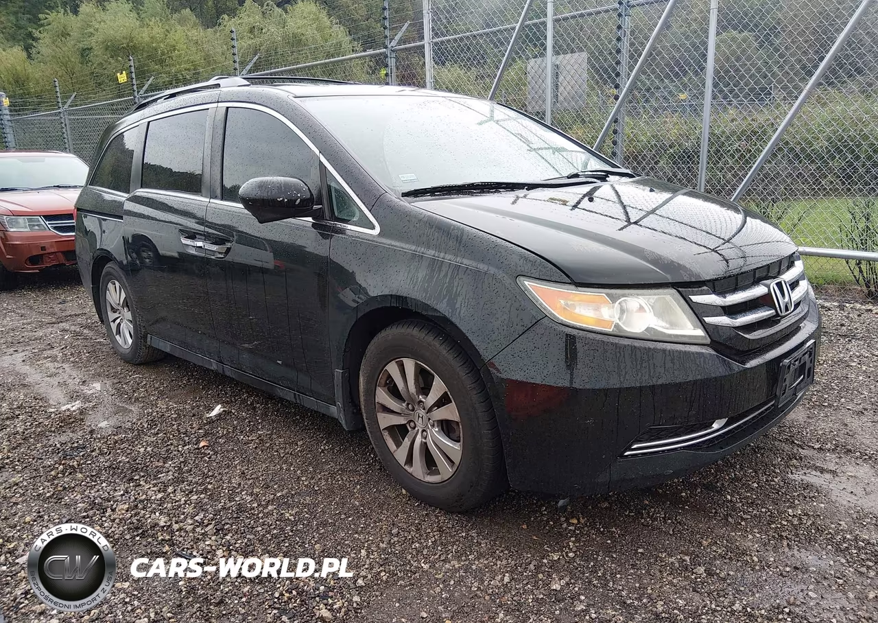 2014 Honda Odyssey Ex-L VIN:5FNRL5H63EB035550 - 1