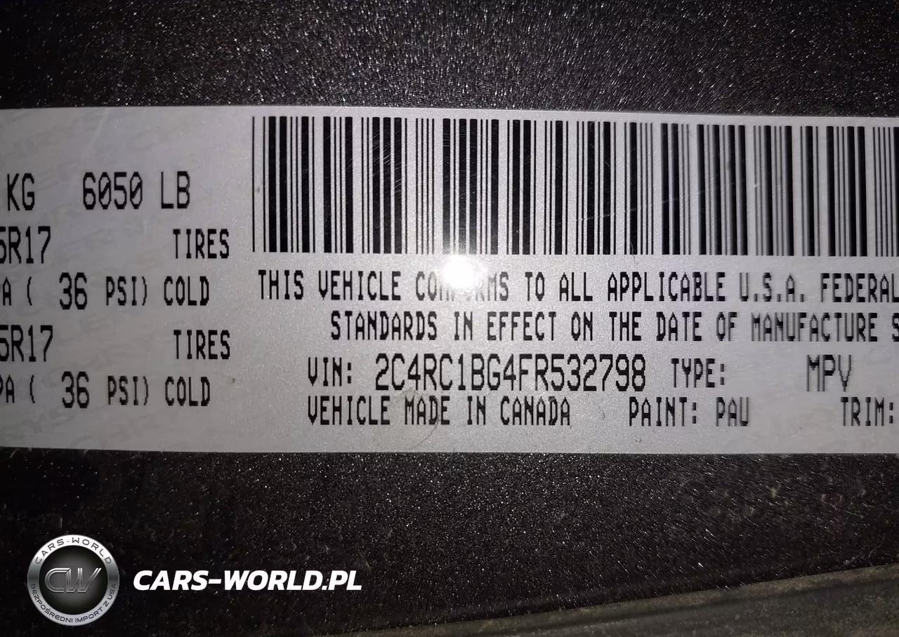 2015 Chrysler Town & Country Touring VIN:2C4RC1BG4FR532798 - 9