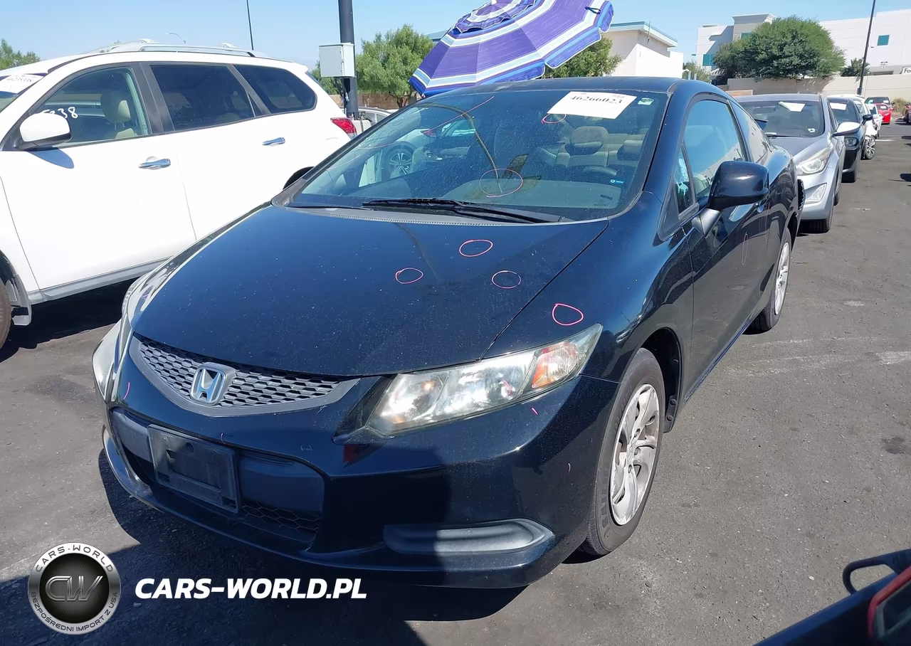 2013 Honda Civic Lx VIN:2HGFG3B52DH527377 - 2