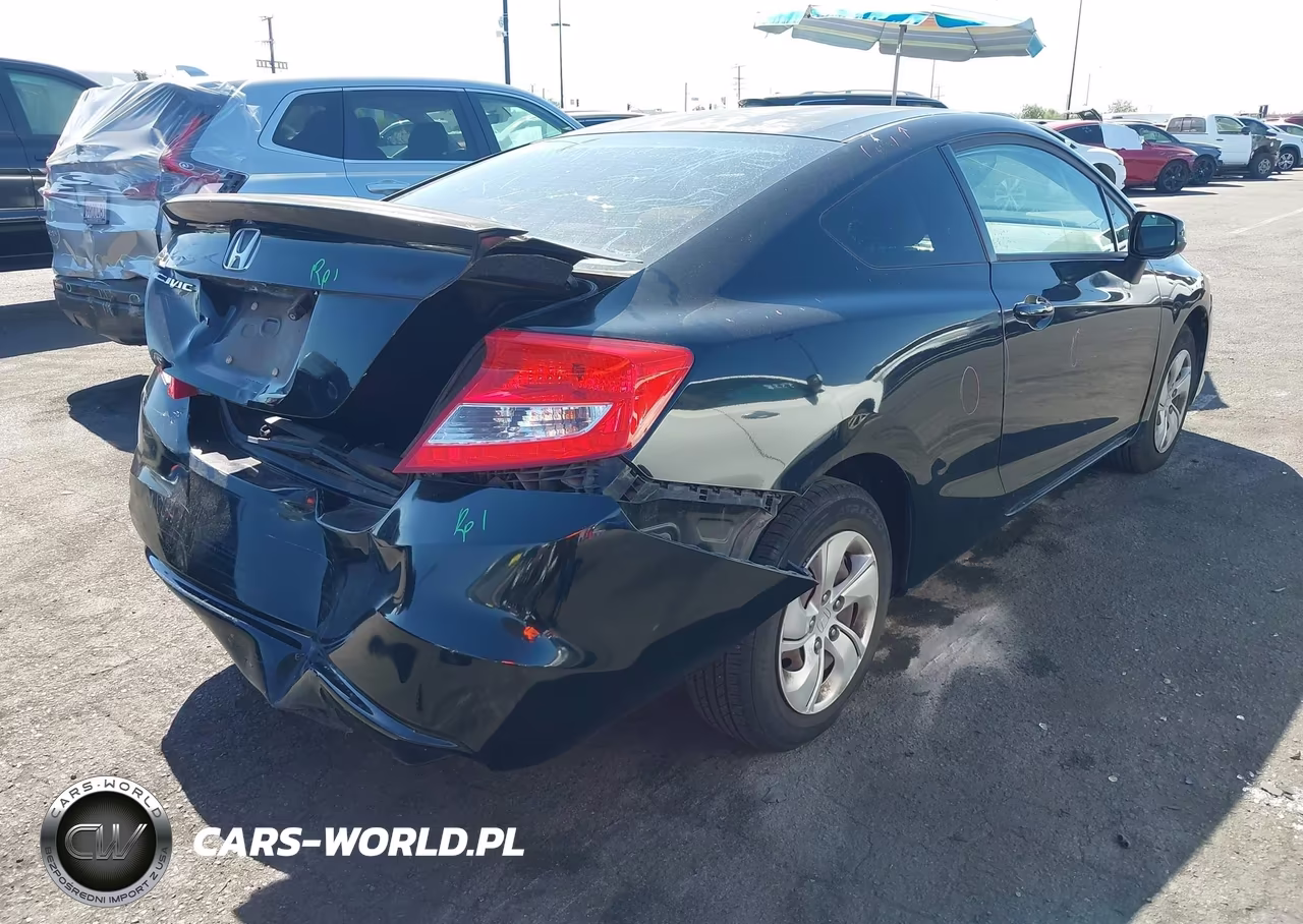 2013 Honda Civic Lx VIN:2HGFG3B52DH527377 - 4