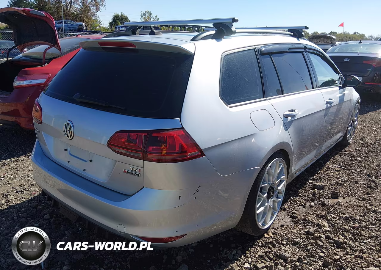 2017 Volkswagen Golf Sportwagen Tsi S VIN:3VW017AUXHM500485 - 4