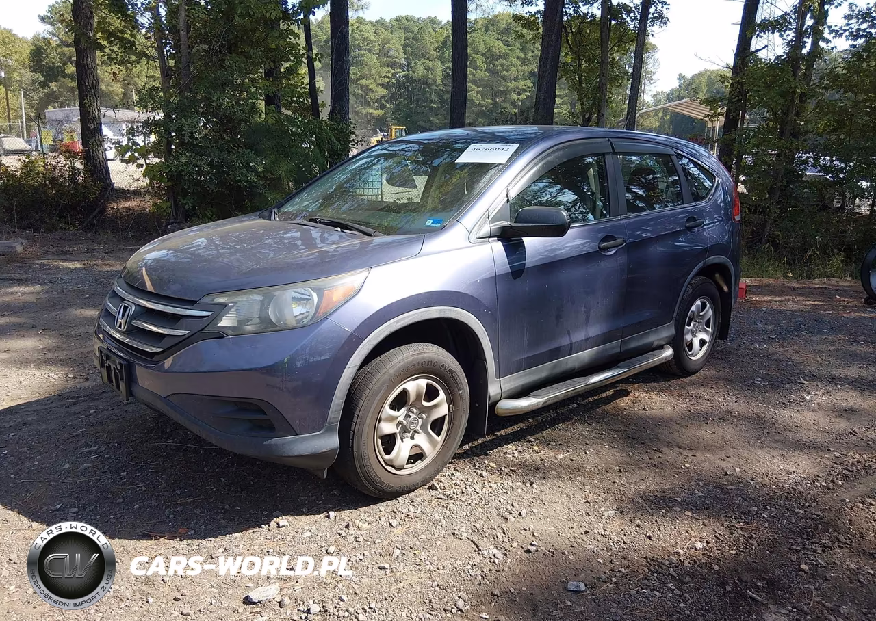 2013 Honda Cr-V Lx VIN:5J6RM4H30DL008163 - 2