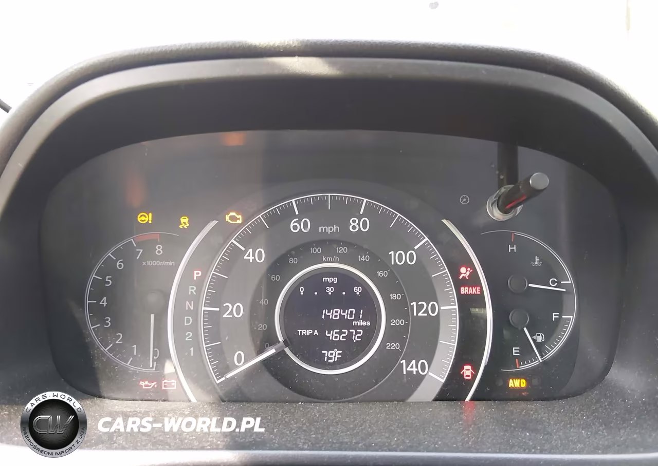 2013 Honda Cr-V Lx VIN:5J6RM4H30DL008163 - 7