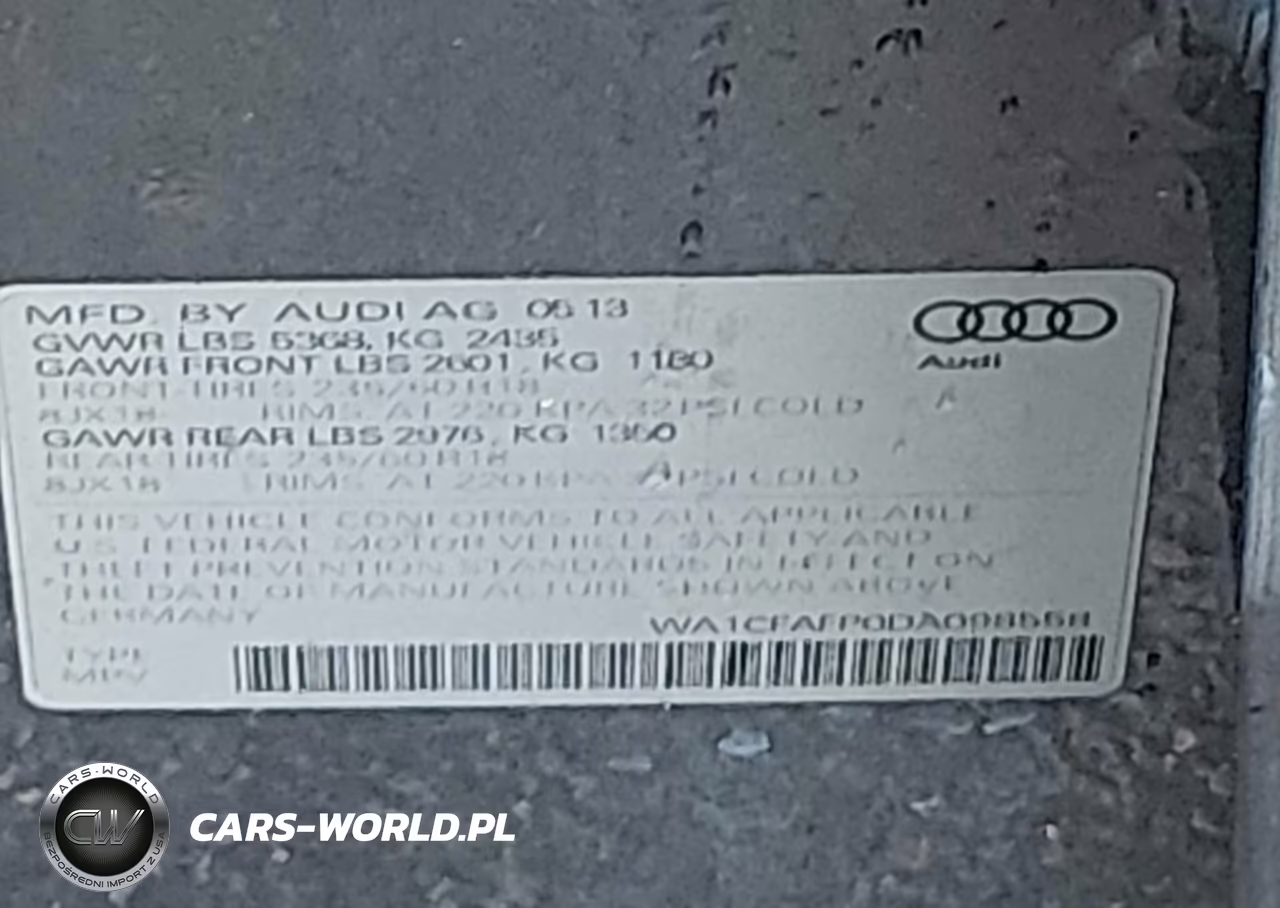 2013 Audi Q5 2.0T Premium VIN:WA1CFAFP0DA098558 - 9