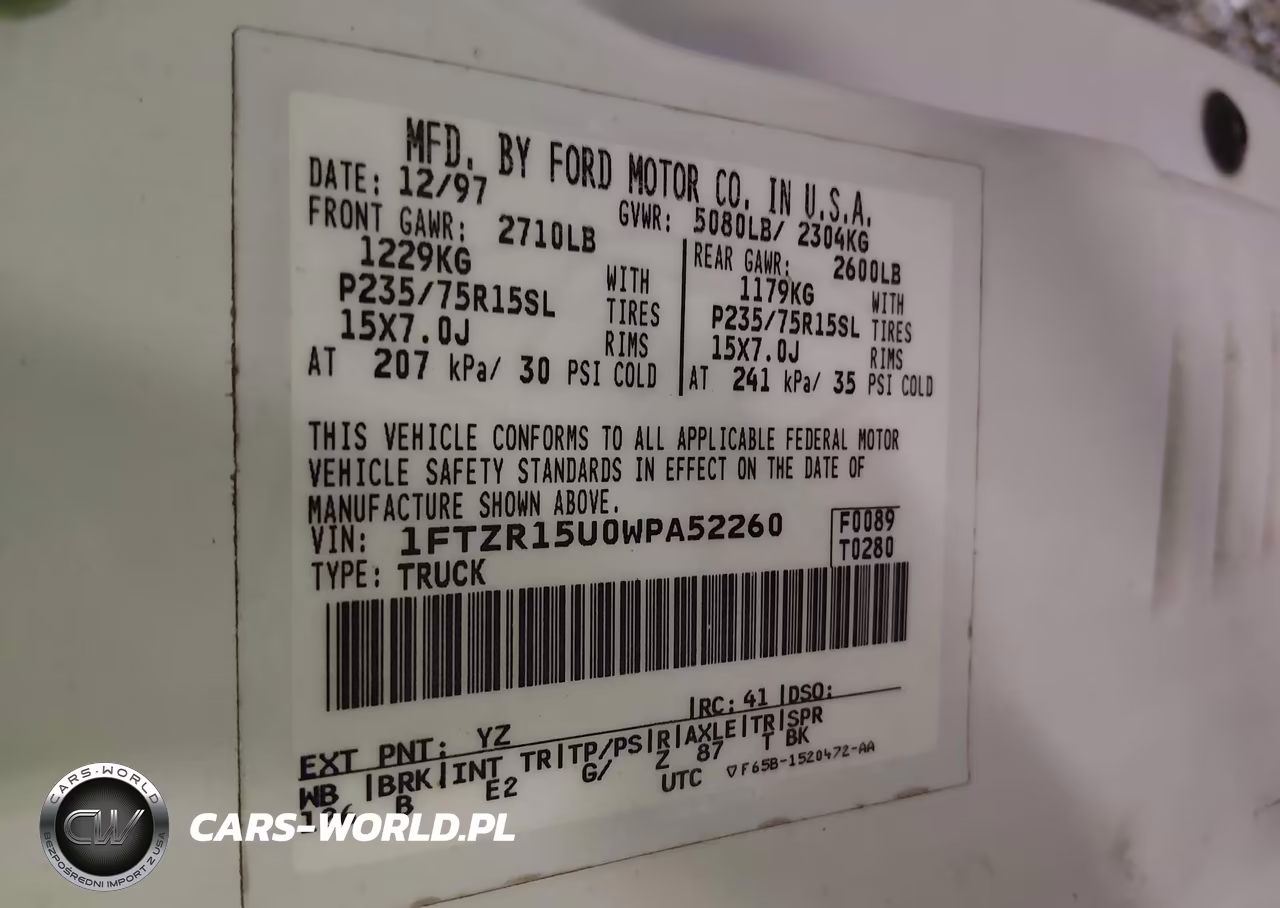 1998 Ford Ranger Splash-Xl-Xlt VIN:1FTZR15U0WPA52260 - 9