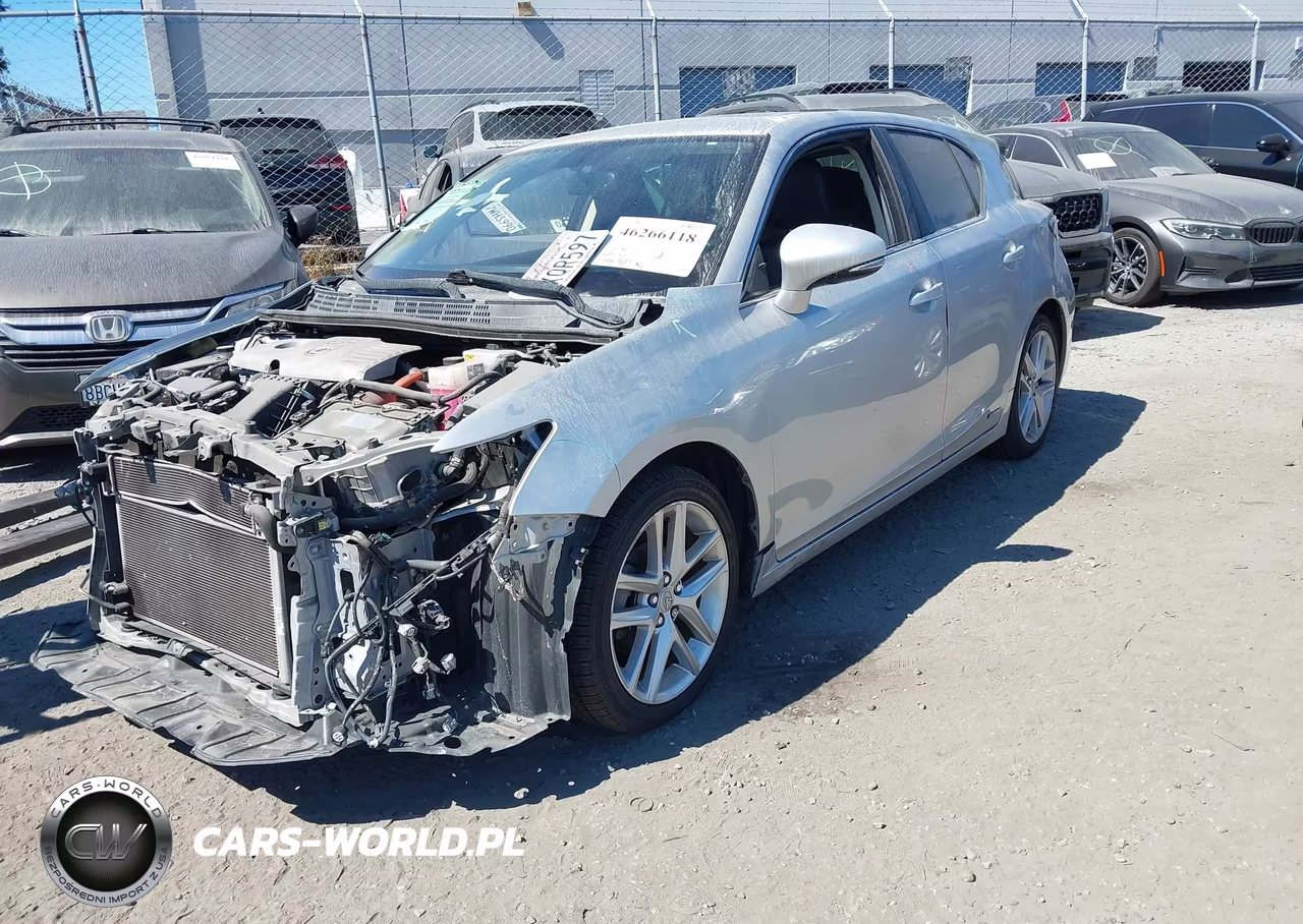 2015 Lexus Ct 200H VIN:JTHKD5BH4F2214191 - 2
