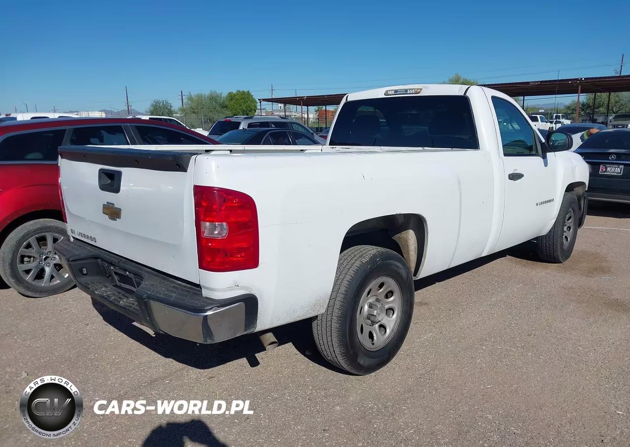 2007 Chevrolet Silverado 1500 Work Truck VIN:1GCEC14C77Z524288 - 4